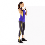 Bicep Curl with Resistance Band1